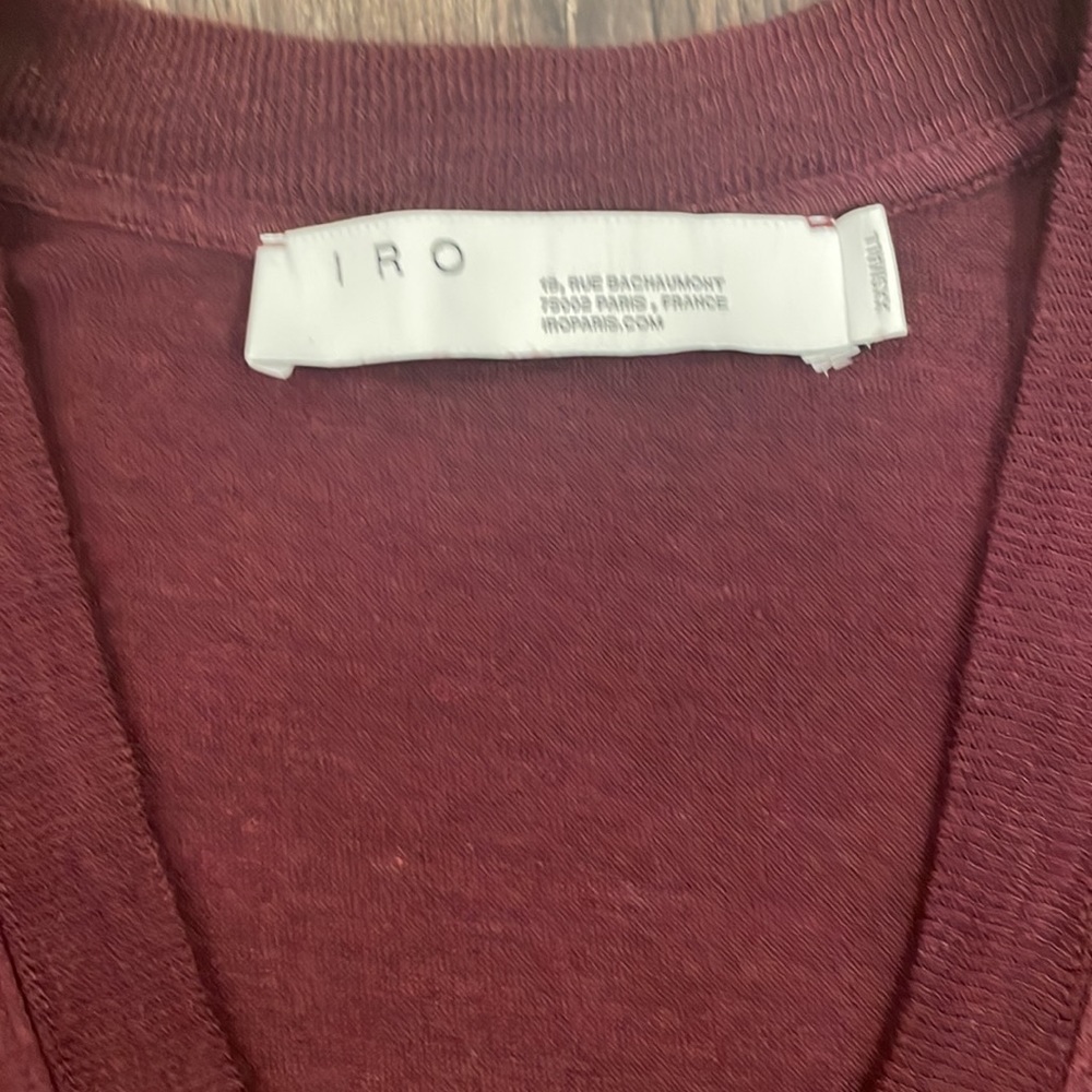 IRO Rodeo Linen Tee - Picture 5 of 6